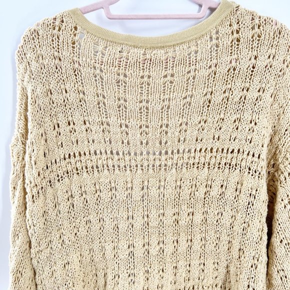 Free People Your Embrace Crochet Cardigan Sweater - Picture 13 of 14